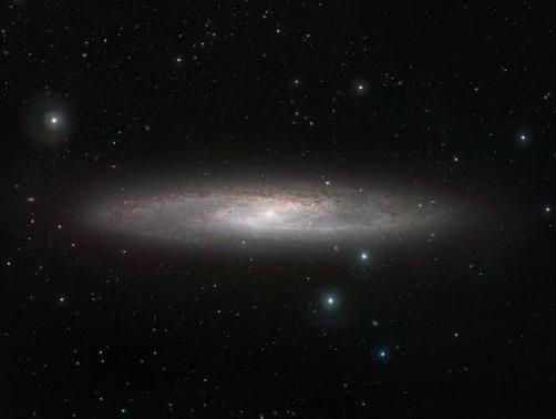 Captan una espectacular imagen de la galaxia del Escultor